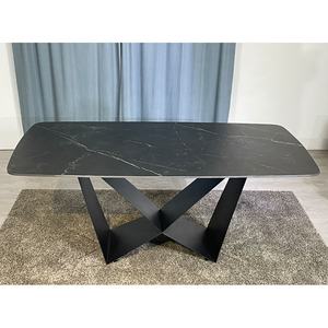 Restaurante de lujo clásico <span class=keywords><strong>Muebles</strong></span> para el hogar Cocina Cena Restaurante juego de mesa con mesas de comedor y sillas - Product Image 1