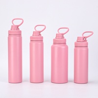 Mug isotherme personnalisé de haute qualité en acier inoxydable à double paroi de 24 oz, sans BPA, anti-fuite, pour la rentrée scolaire, maintien au chaud 12-24h