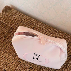 Factory Custom LOGO Neoprene Travel <strong>Toiletry</strong> Bag For Purse Personalized Makeup Pouch <strong>Gifts</strong> For Girls Beauty Organizer Case - Product Image 4