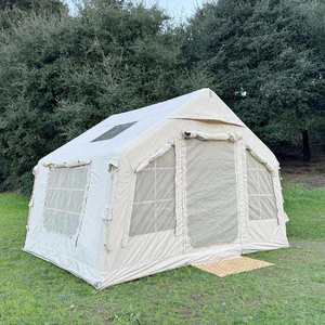 Tentes de <span class=keywords><strong>camping</strong></span> gonflables portables Oxford 4 saisons, grandes, imperméables, robustes, à pompe rapide, prix d'usine en gros - Product Image 2