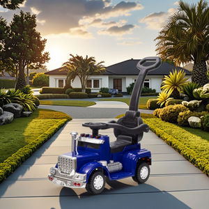 سيارة أطفال تعمل بالبطارية بأربع عجلات، مصنوعة من البلاستيك PP، تعمل بالدواسات، مناسبة للأطفال من الجنسين من عمر 2-4 سنوات - Product Image 3