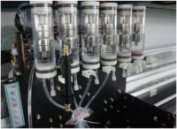 Imprimante jet d'encre à sublimation thermique rouleau-à-rouleau pour banderoles et textiles souples, modèle FY-3200TX F8, largeur 3200 mm, nouvelle génération