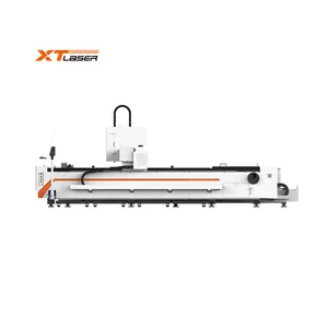 Máquina de corte a laser de chapa metálica e tubo de alumínio de aço inoxidável 4mm Cnc