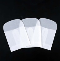 Petit emballage transparent écologique personnalisé étiquette bague bijoux Photo sac à beurre mini carte enveloppes en papier vélin translucide