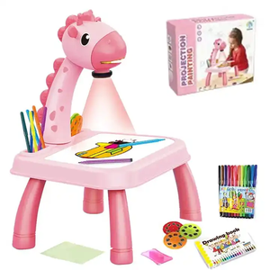 Mesa de Pintura con Proyector LED para Niños, Juguetes, Tablero de Dibujo, Escritorio, Rompecabezas, Herramienta de Aprendizaje de Pintura - Product Image 4