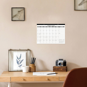 <span class=keywords><strong>Calendrier</strong></span> de bureau mural <span class=keywords><strong>2024</strong></span> Aperçu <span class=keywords><strong>mensuel</strong></span> sur chaque page Grand <span class=keywords><strong>calendrier</strong></span> mural de bureau ligné avec design déchirable - Product Image 6