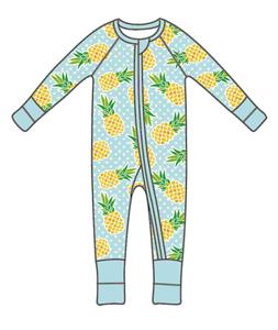 Qingli ODM Custom Factory Printed Pajamas for Kids Summer Romper for Boys and Girls Bamboo Knitted Jumpsuit - Product Image 4