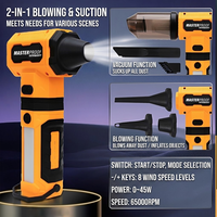 Kits d'outils électriques modulaires avancés avec têtes interchangeables, lampes de poche, souffleurs, aspirateurs et lampes de travail