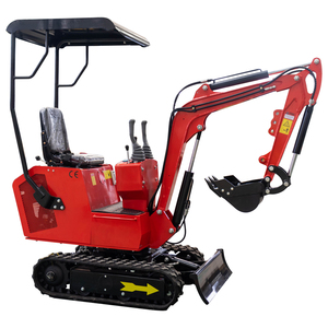 Miniexcavadora HT10 de 1 Tonelada con Orugas de Goma, Motor y Componentes Principales con 1 Año de Garantía - Product Image 1