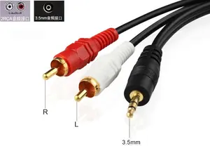 Audio Video 3 Pin Xlr Cable Connector 3 Pin Female Cable RCA Audio Av Cable