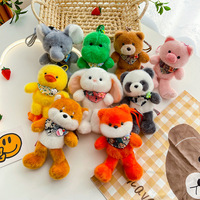 Vente en gros : Porte-clés interactif en peluche anti-stress de 15 cm avec remplissage de billes parfumées pour l'action dynamique