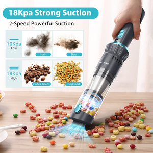 <span class=keywords><strong>PRETTYCARE</strong></span> H1 - <span class=keywords><strong>Aspiradora</strong></span> Inalámbrica de Mano para Auto, 120W, 18kPa, con Pantalla LED, la Más Potente, Portátil, Mini - Product Image 4