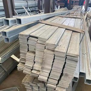 Tubo soldado de acero <span class=keywords><strong>rectangular</strong></span> que hace las piezas mecánicas Q195 Q345 Transporte ferroviario Barra plana de acero laminada en caliente - Product Image 4