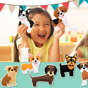 Nuovo Stock di alta qualità fai da te Set di cucito per animali di pezza educativo Set di cucito educativi per bambini giocattoli artigianali - Product Image 5