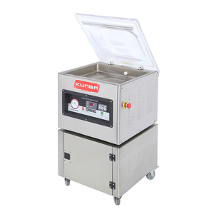เครื่องซีลสูญญากาศแบบอัตโนมัติ KUNBA DZ400 สำหรับบรรจุภัณฑ์พลาสติก ซีลเนื้อสัตว์เชิงพาณิชย์ แบบห้องเดียว สำหรับซีลสูญญากาศอาหาร - Product Image 1