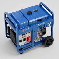 Générateur diesel fiable de 8000 W, YC8GF-3, puissance nominale de 8 kW, puissance maximale de 9 kW, refroidissement par air, type ouvert, générateur diesel avec AVR
