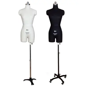 Naaisters Vrouwelijke Kleermakers Dummy Verstelbare Tailoring Mannequin Vrouwen Full Body Met Wielen