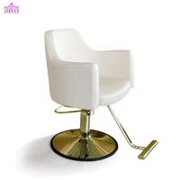 Speway-Mobilier de Salon de Beauté Blanc et Or Confortable Chaise de Salon Berbère Chaises de Coiffure Vente en Gros