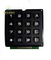 Teclado de Matriz de Teclas para Microcontrolador 4x4, 4x3, Teclado Industrial de 16/12 Teclas con Escaneo por Fila