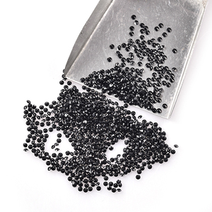 Spinelles rondes en pierre naturelle noire, 1mm 2mm 1.5mm, prix au choix, vente en gros - Product Image 5