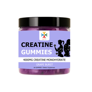 Hot Selling Grape Burst Flavour <b>Creatine</b> Gummies with <b>Creatine</b> Monohydrate Supports Improves Absorption Rates In the Body - Product Image 3