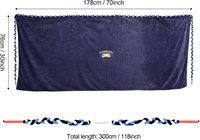 Protection de tableau de bord par teinture de vitres, serviette de tableau de bord super absorbante, serviette en microfibre, corde absorbante, pare-brise sans rayures, outils de teinture