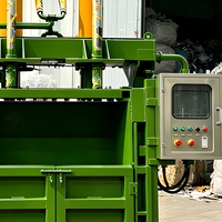 Presse à balles hydraulique verticale personnalisable de 30 tonnes pour la compactation des déchets et le recyclage industriel