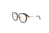 Monture de lunettes de vue en titane légère et luxueuse, monture intégrale classique anti-lumière bleue, bord épais pour tous les types de visage, pour la myopie
