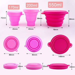 Venta caliente reutilizable de silicona <span class=keywords><strong>Copa</strong></span> <span class=keywords><strong>Menstrual</strong></span> caja esterilizadora <span class=keywords><strong>plegable</strong></span> taza esterilizadora - Product Image 6