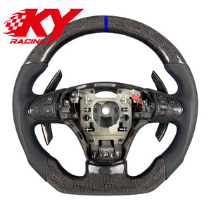 Volant sport personnalisé en fibre de carbone avec palettes de changement de vitesse pour Chevrolet Chevy Corvette C6 Z06 ZR1 Malibu SS Cobalt HHR - Product Image 1
