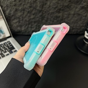 Funda Transparente Degradada de Colores, Resistente a Golpes, para <span class=keywords><strong>Samsung</strong></span> Galaxy S26 S23 <span class=keywords><strong>S22</strong></span> Ultra S25 S24 <span class=keywords><strong>Plus</strong></span>, Carga Inalámbrica, Cubierta Magnética - Product Image 4