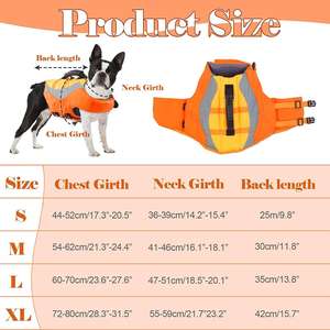 ZYZPET été <span class=keywords><strong>chien</strong></span> gilet <span class=keywords><strong>de</strong></span> sauvetage haut flottant gilet <span class=keywords><strong>pour</strong></span> animaux <span class=keywords><strong>de</strong></span> compagnie avec bande réfléchissante réglable ceinture <span class=keywords><strong>de</strong></span> sécurité <span class=keywords><strong>de</strong></span> l'eau - Product Image 4