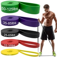 Banda de Resistencia TPE con Logotipo Personalizable, Bandas de Ejercicio de Alta Resistencia para Entrenamiento de Fuerza para Hombres y Mujeres