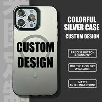 Coque de téléphone personnalisée, motif DIY, prix d'usine en gros, coque de protection mobile colorée électro-plaquée antichoc