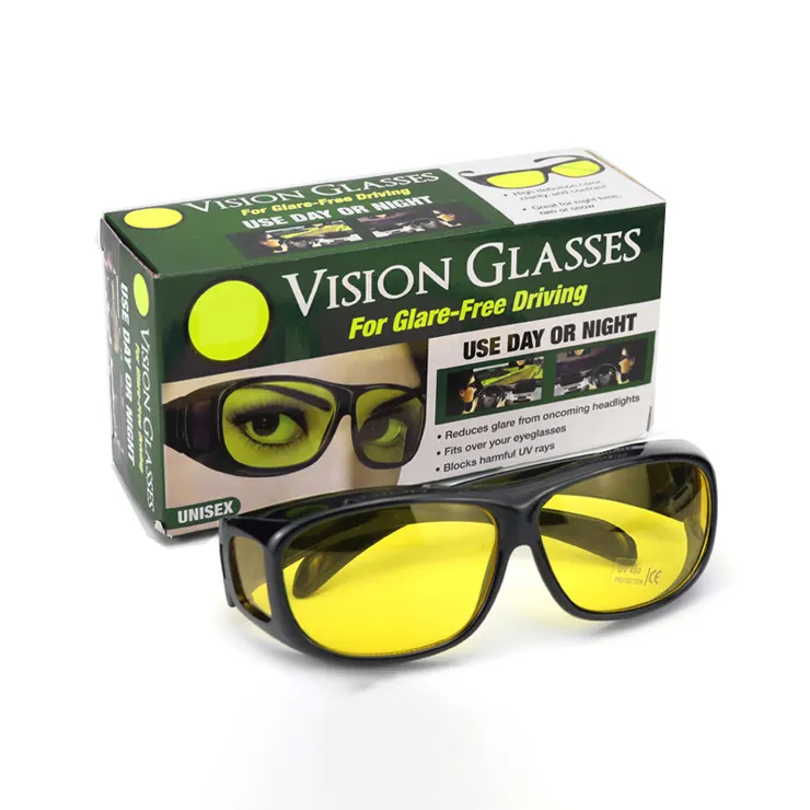 Kacamata mengemudi penglihatan malam luar ruangan penjualan terbaik 2022 untuk pria kacamata pandangan malam terpolarisasi antisilau