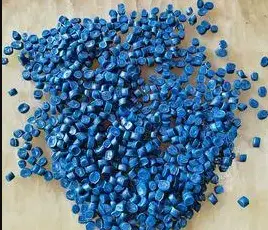 Scarti HDPE blu riciclati HDPE scarti di plastica tamburo blu