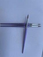 Brosse de finition pour porcelaine dentaire, poils en nylon doux, sans rayures, polissage haute brillance pour la restauration des dents en porcelaine
