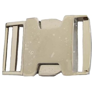 Hebilla de liberación lateral de 25 mm, chapada en metal, duradera, para bolsos - Product Image 4