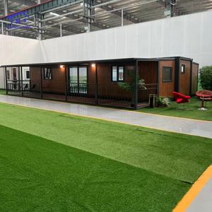 Casa Contenedor Expandible de Lujo de 2 Dormitorios, 20 pies/40 pies, Panel Sándwich de Acero, Villa Modular Prefabricada Contemporánea con Aislamiento - Product Image 2