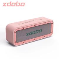 XDOBO Speaker Portabel Bass Berat 50W untuk 5.0 IPX-7 Tahan Air Baterai 4000-6000mAh Mendukung Kartu Memori Penggunaan Luar Ruangan