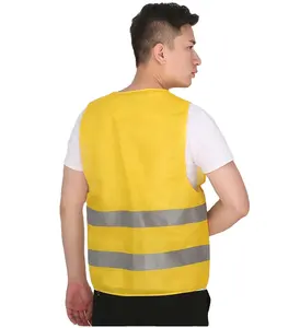 High visibility reflective vest wide application reflective led safety vest new reflective belt vest