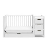 Lit bébé moderne en bois écologique personnalisé avec armoire de rangement et commode à trois tiroirs pour chambre d'enfant, chambre à coucher, hôpital