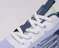 Baskets respirantes en maille Flyknit avec coussin d'air pour femmes, à lacets, confortables, légères, antidérapantes, chaussures de sport décontractées