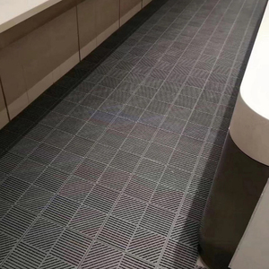 Interlocking <b>Plastic</b> Garage <b>Floor</b> Tiles Square Textured Non Slip <b>Waterproof</b> Indoor Industrial Flooring <b>Mats</b> - Product Image 6