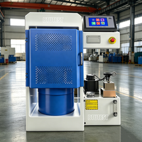 Machine d'essai de compression électro-hydraulique 2000 kN EN ASTM pour cubes et cylindres de béton