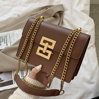 Sac à main de luxe pour femme en PU, bandoulière unique, design populaire