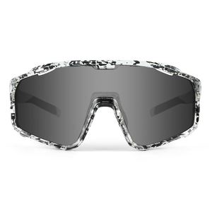 Clear Frame <b>Eyewear</b> Large Oversized Bike Sunglasses Polarized Cycling Safety Protect Cricket Sports Glasses for Men - Product Image 5