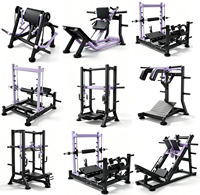 Machine de musculation à charge libre pour salle de sport, équipement commercial à levier OEM, approvisionnement direct usine