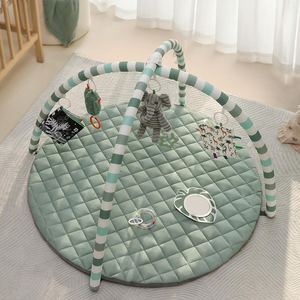 <span class=keywords><strong>Tapis</strong></span> <span class=keywords><strong>de</strong></span> gymnastique pour bébé avec 6 jouets détachables pour le développement <span class=keywords><strong>de</strong></span> la <span class=keywords><strong>motricité</strong></span>, lit en coton doux pour les activités <span class=keywords><strong>de</strong></span> bébé - Product Image 6