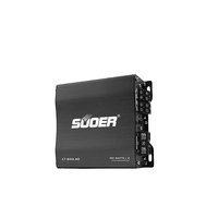 Amplificateur de voiture professionnel CT-600.4D-U classe D 4 canaux avec crossovers, pleine gamme, puissance 100W*4/4 RMS, 12V, garantie 12 mois
